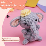 DECORATION ELEPHANT CROCHET MATERIAL PACK_CWMM0816
