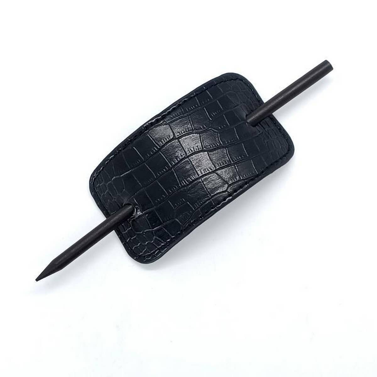 ELEGANT VINTAGE CROC PATTERN HAIR STICK_CWAHA6384