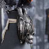 REALISTIC HANGING BAT VAMPIRE RESIN DECOR_CWMM9892