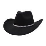 Unisex Cowboy Fedora Hat Ethnic Style_Cwah04434