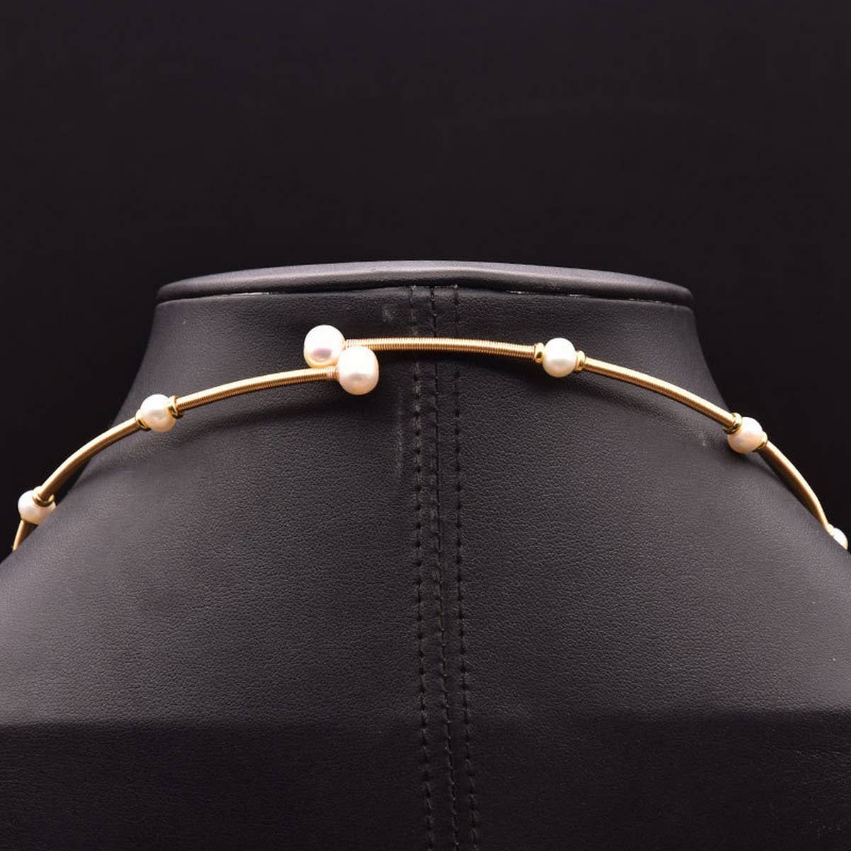 Womens Vintage Tassel Natural Pearl Necklace