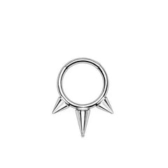 Titanium Cone Stud Seamless Nose Piercing_Cwmm9515