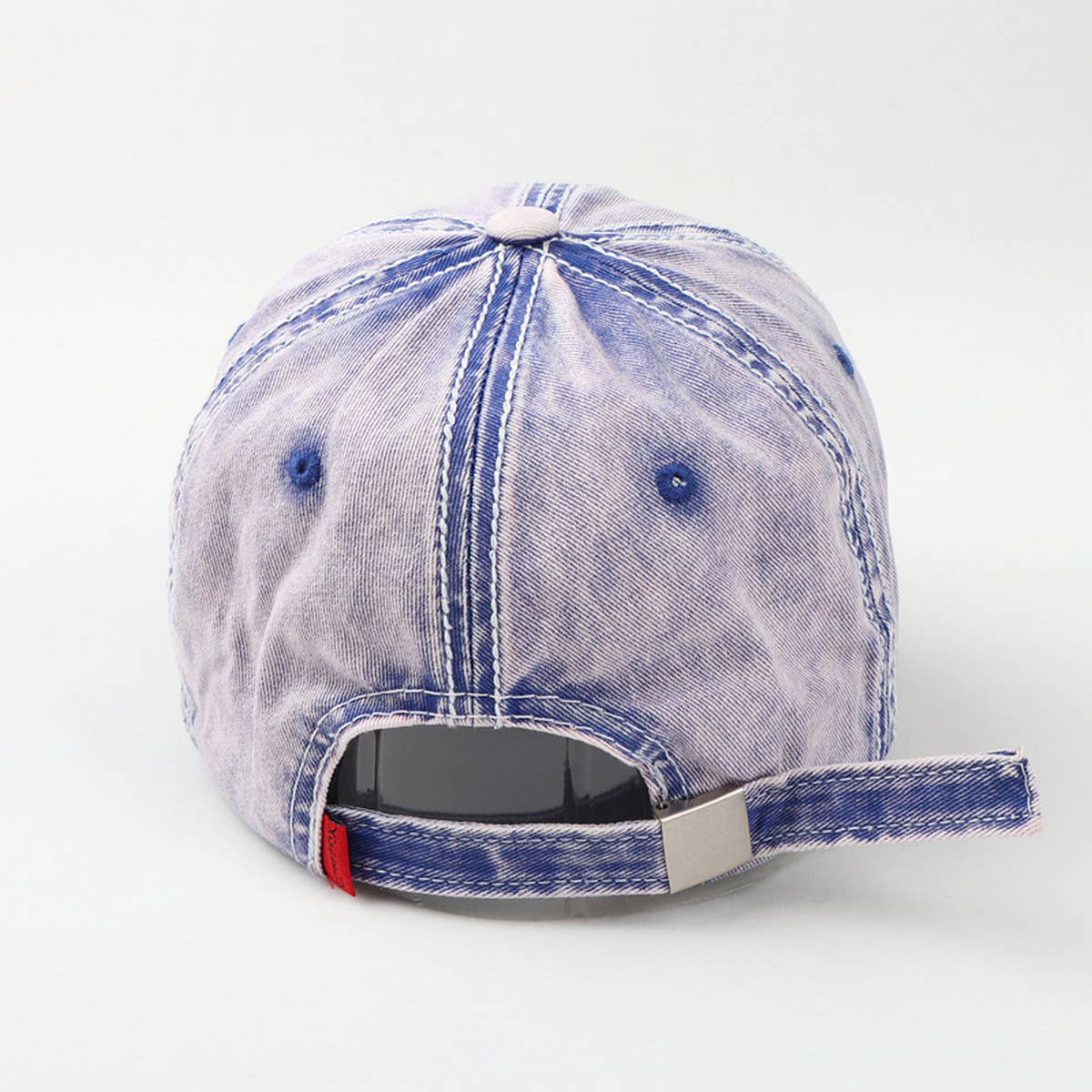 SPRING COTTON COLOR BLOCK BASEBALL CAP CWAH1144