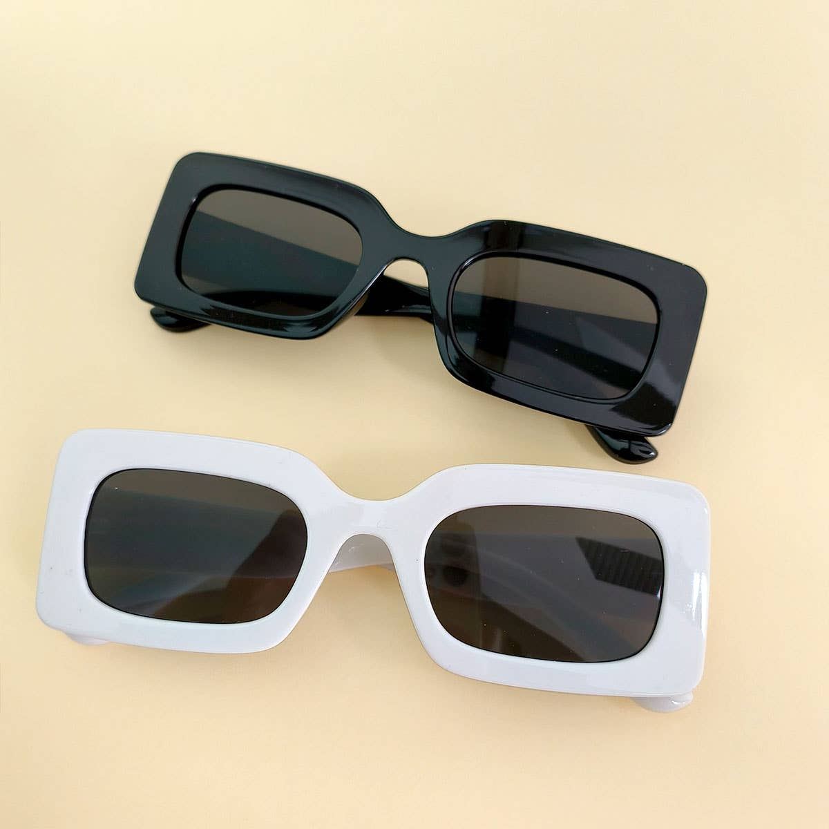 Trendy Small Square Jelly Sunglasses, Retro Style_Cwasg0074