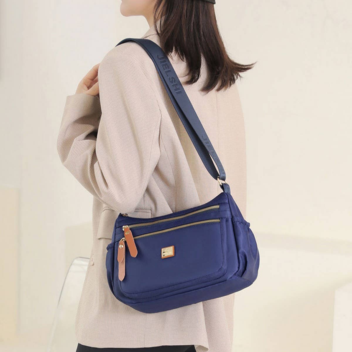 New Oxford Canvas Travel Shoulder Bag_Cwasc1741