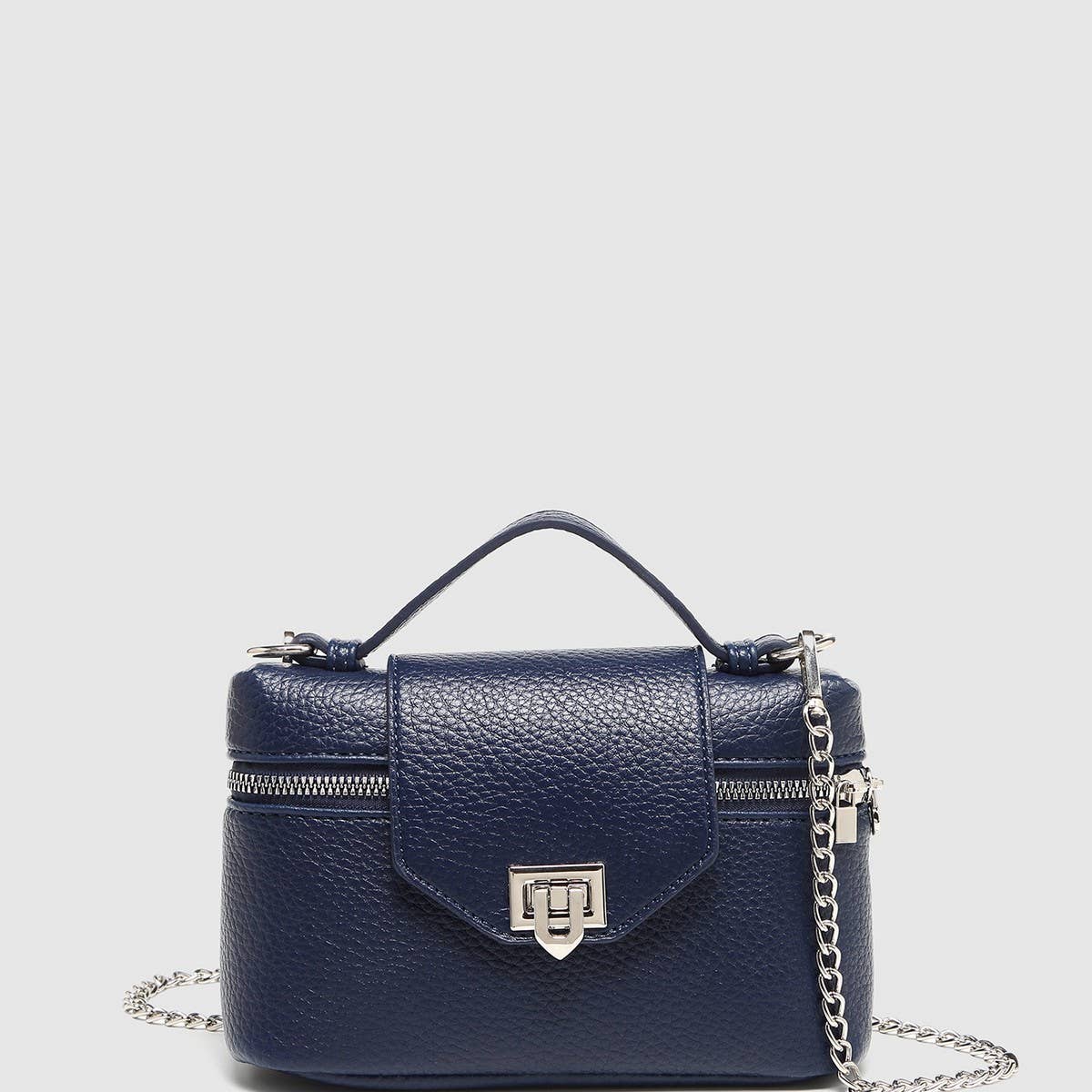 LITCHI TEXTURE BOXY CROSSBODY HANDBAG_CWAB5715