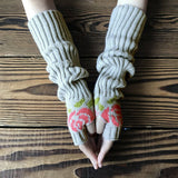 AUTUMN AND WINTER KNITTED JACQUARD GLOVES_CWMM1672