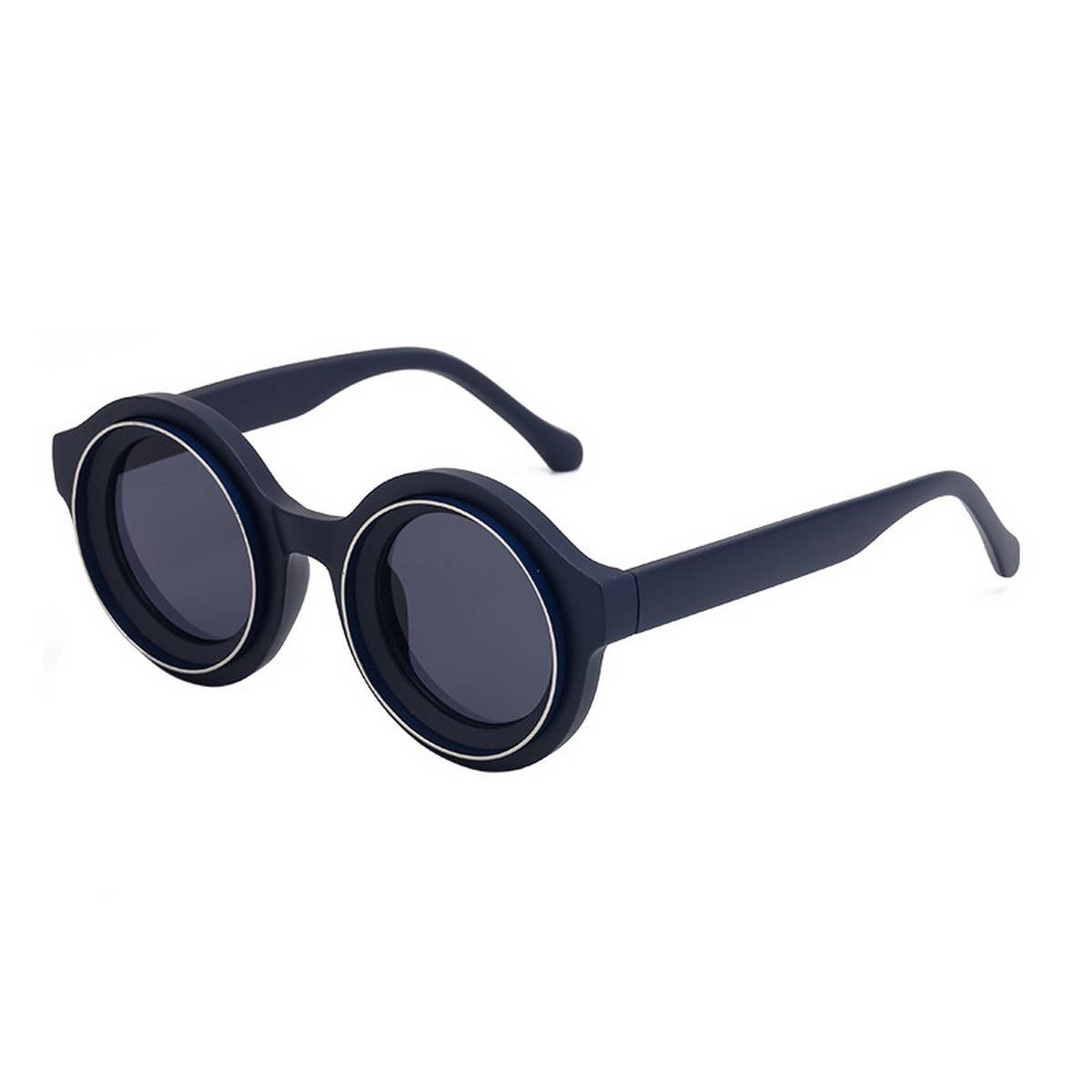 FASHIONABLE HIGH END ROUND FRAME SUNGLASSES_CWASG0657