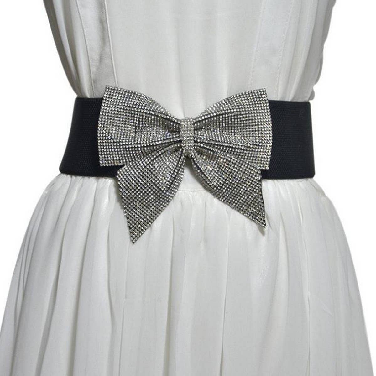 Women'S Elastic Bow Girdle_Cwabe0495