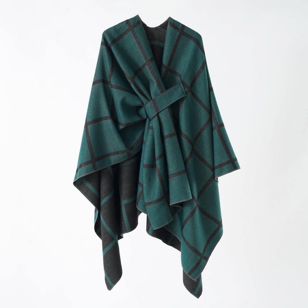 NEW FASHION SHAWL PLAID DUAL PURPOSE SIMPLE SHAWL_CWMM2086