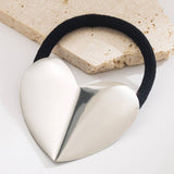 SWEETHEART METALLIC ELASTIC HAIR TIE_CWAHA6230