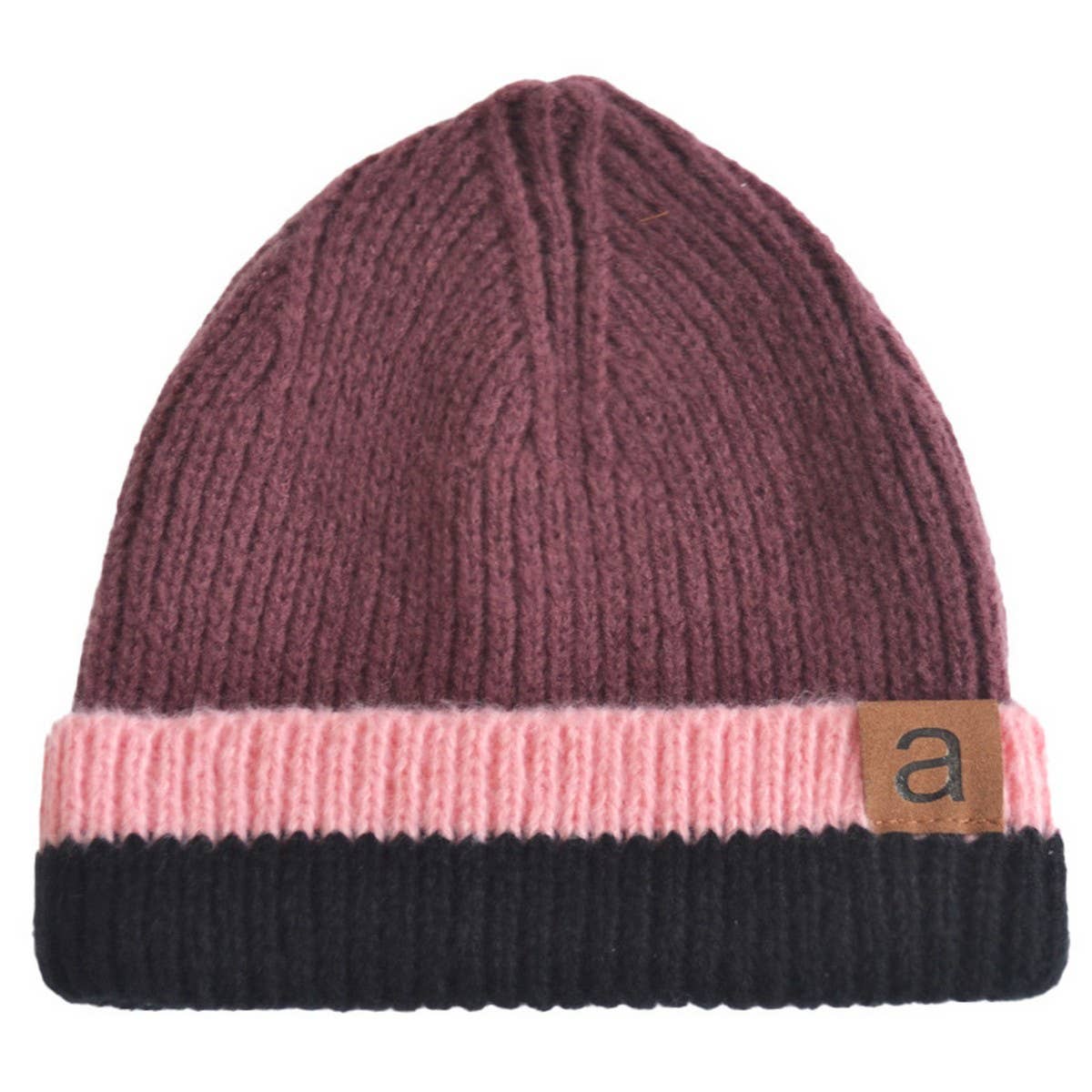 2 6 YEARS OLD LETTER LOGO KNITTED HAT_CWAH2067