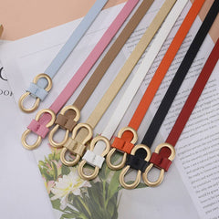 Cwabe0887_Fashion Solid Color Shirt Decorative Belt
