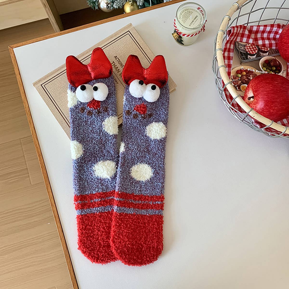 CHRISTMAS CARTOON THICK WARM SOCKS_CWMS0875