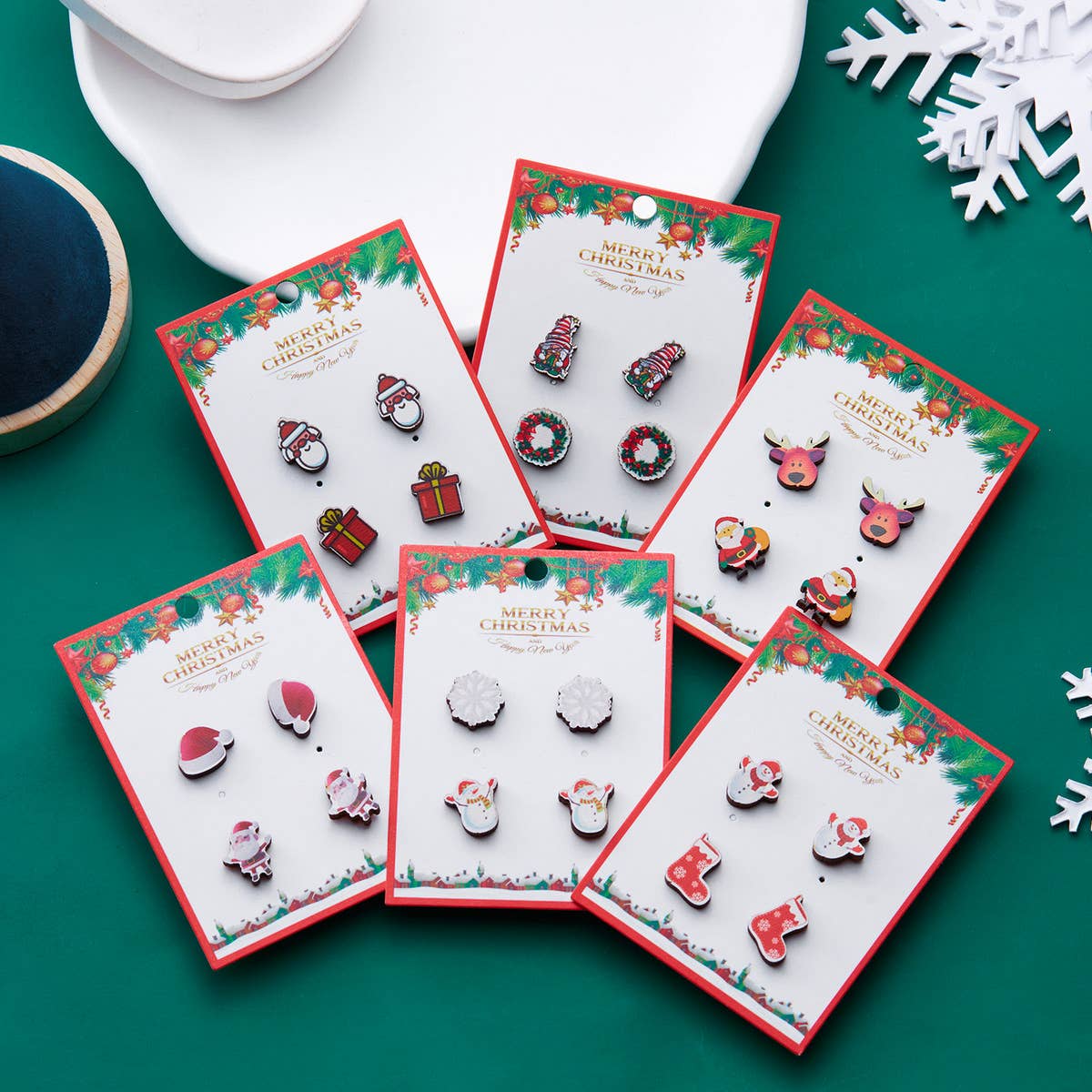 2024 NEW CHRISTMAS HAT SHEEP EARRINGS_CWAJE2404