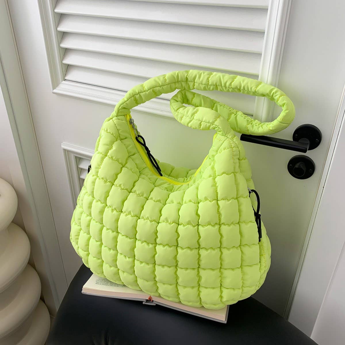 CLOUD PUFF TOTE BAG LARGE SHOULDER BAG_CUAB00503