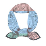 PRINT SCARF VERSATILE SQUARE FOR MOTHERS DAY GIFT_CWASC0663