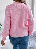 Valentines Day Love Long-Sleeved Pullover