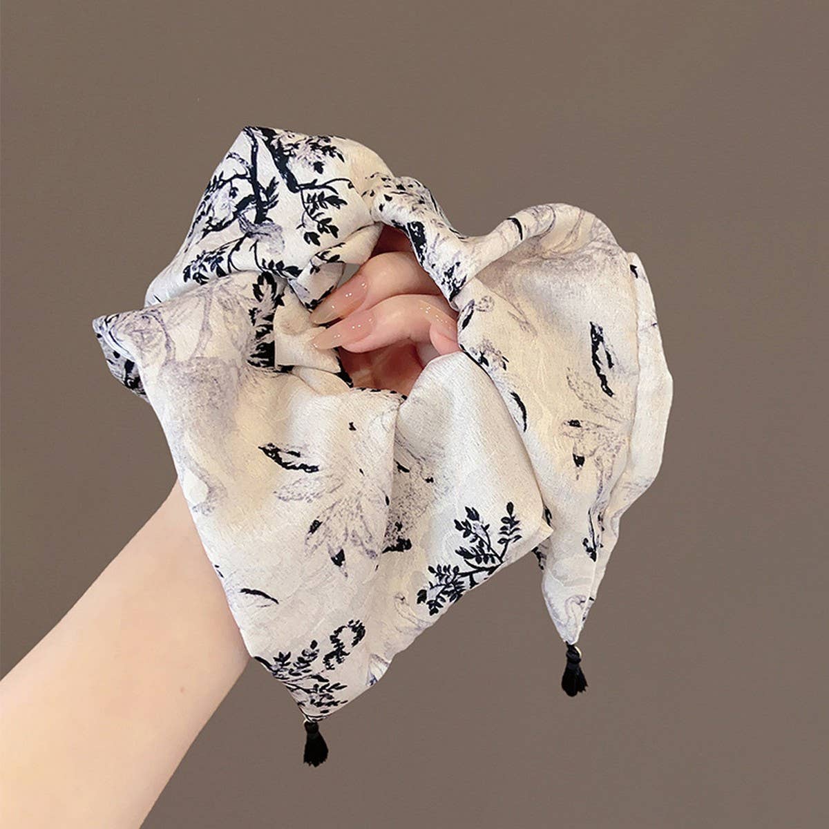 TEMPERAMENT INK PRINT HAIR ROPE HEADBAND HEADDRESS_CWAHA3709