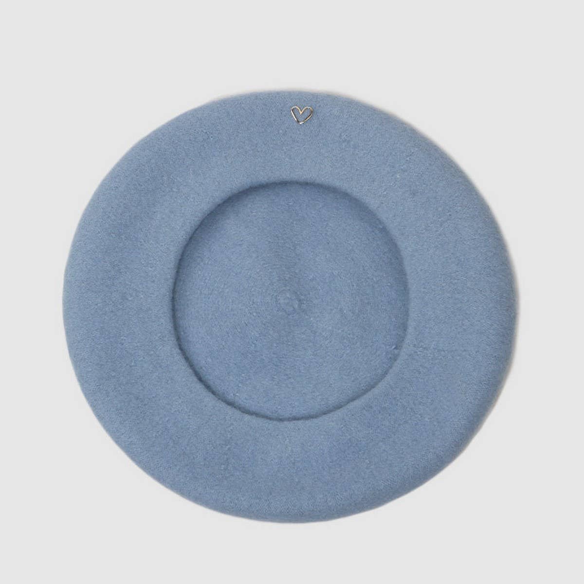 SIMPLE FRENCH HEART BERET FOR WINTER_CWAH1927