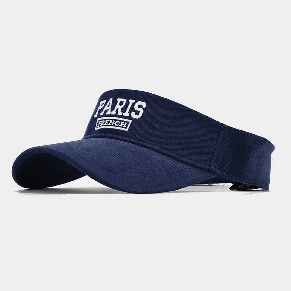 PARIS EMBROIDERED VISOR HAT SUMMER BASEBALL CAP_CWAH3302