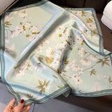 MULBERRY SILK SCARF VERSATILE GIFT SQUARE_CWASC0551