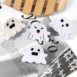 HALLOWEEN GHOST HOLIDAY CLAW HAIR CLIPS_CWAHA1449