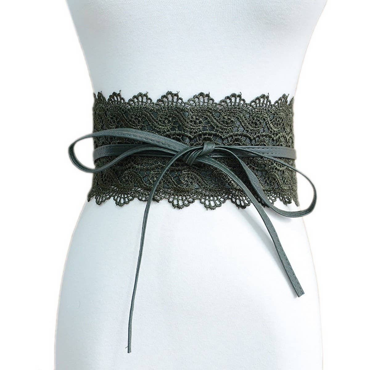 Elegant Lace Wide Waistband ? Fashion Accessory_Cwmm1009