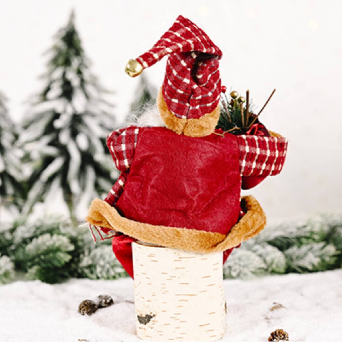 Cwasc1950_Christmas Doll Santa Claus Doll Decoration