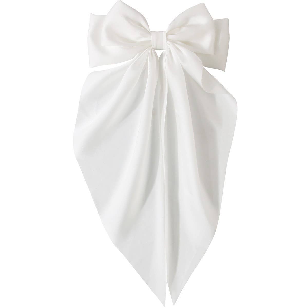 Cwaha1104_Simple Temperament Bow Hair Clip