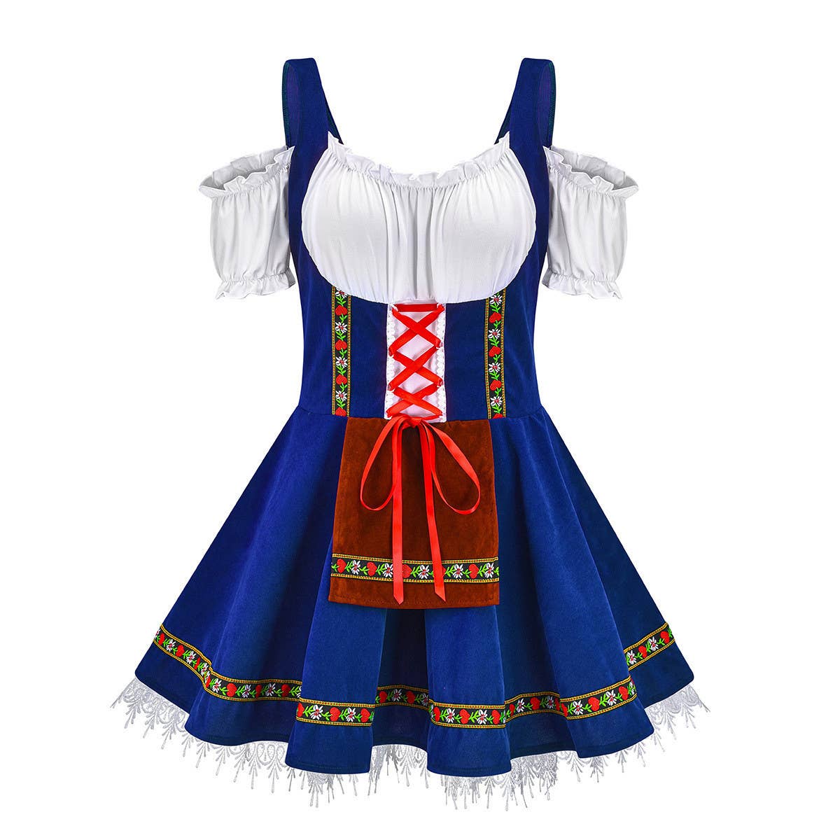 HALLOWEEN BEER GIRL DRESS COSTUME_CWMM1516
