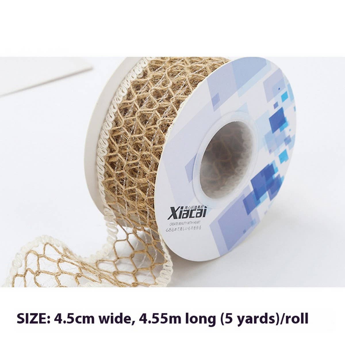 HEMP ROPE LACE DIY FABRIC DECORATIVE RIBBON_CWMM5751
