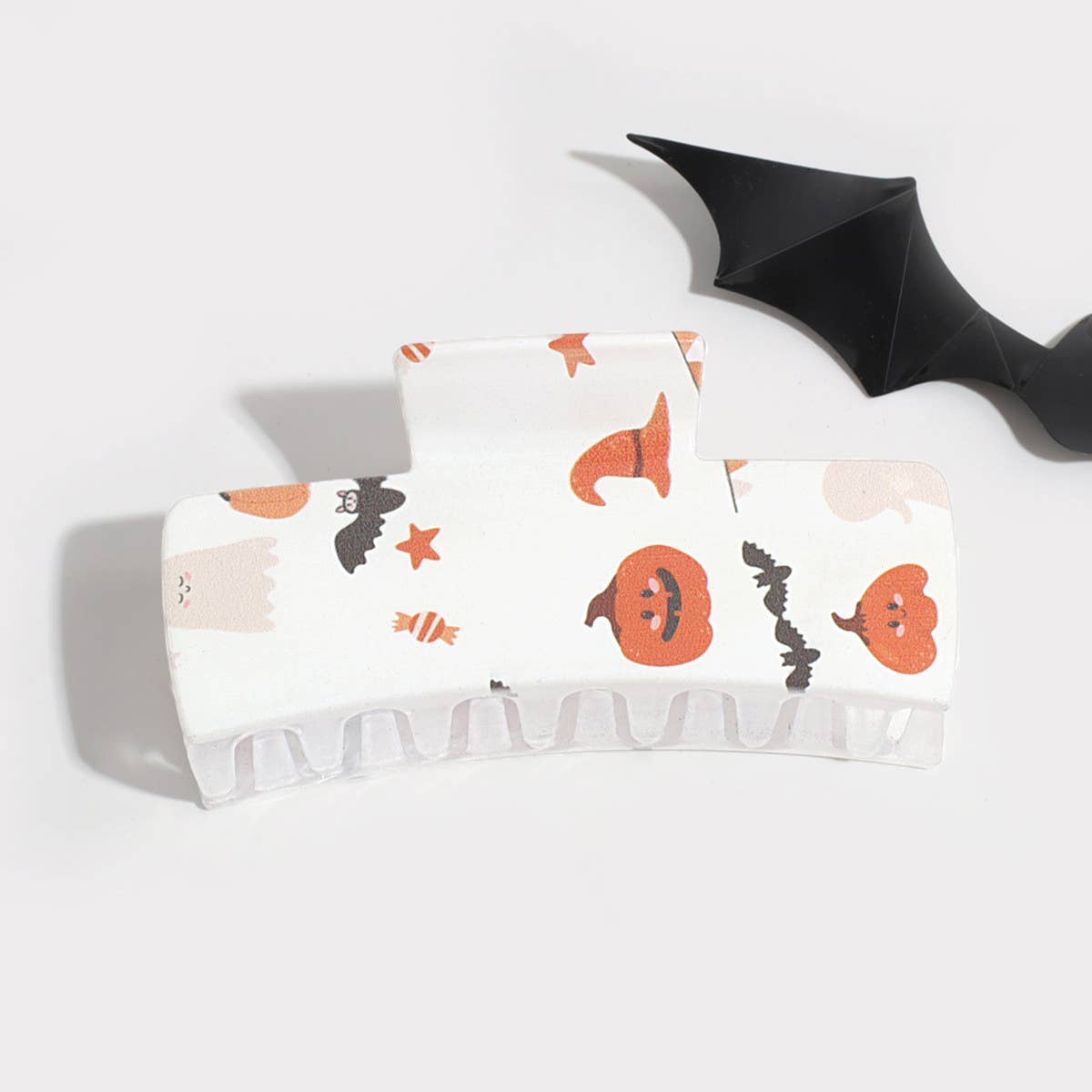 HALLOWEEN GHOST PUMPKIN BAT HAIR CLAW_CWAHA2256