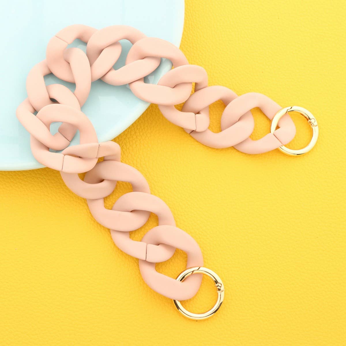 MACARON COLOR PHONE CASE CHAIN DIY BAG STRAP_CWAB5100