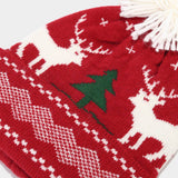 CHRISTMAS HAT SCARF GLOVES THREE PIECE SET_CWAH1595