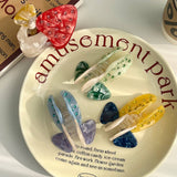 CUTE COLORFUL MUSHROOM ACETATE HAIR CLAW_CWAHA5891