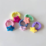 CHILDRENS CUTE STAR FLOWER HAIR TIE_CWAHA1815