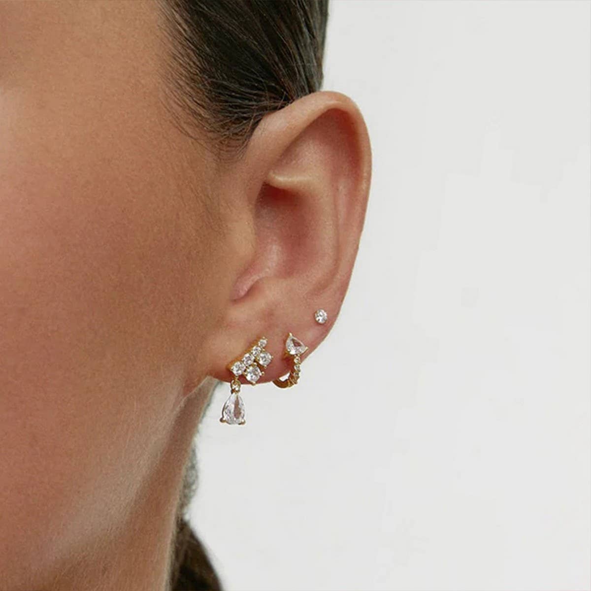 Versatile And Fashionable Retro French Earrings