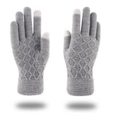 Winter Men'S Oversized Touch Screen Knit Gloves_Cwag0230