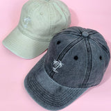SOFT TOP BASEBALL CAP COCONUT TREE DESIGN CWAH0017