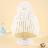 2024 NEW CHILDRENS SINGLE BALL TWIST KNITTED HAT_CWAH1741