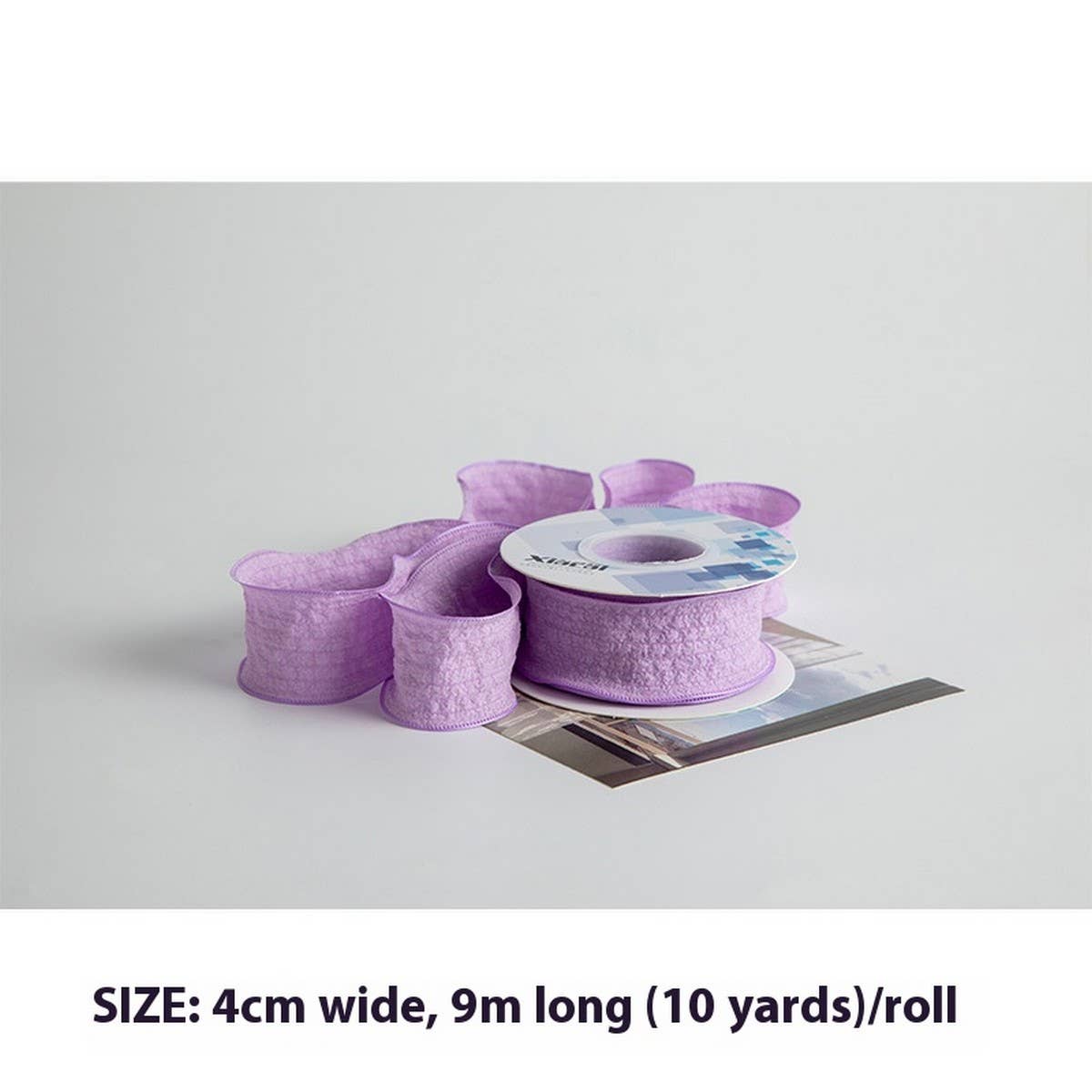 SLIGHTLY ELASTIC PLEATED RIBBON RIBBON DIY RIBBON_CWMM5789