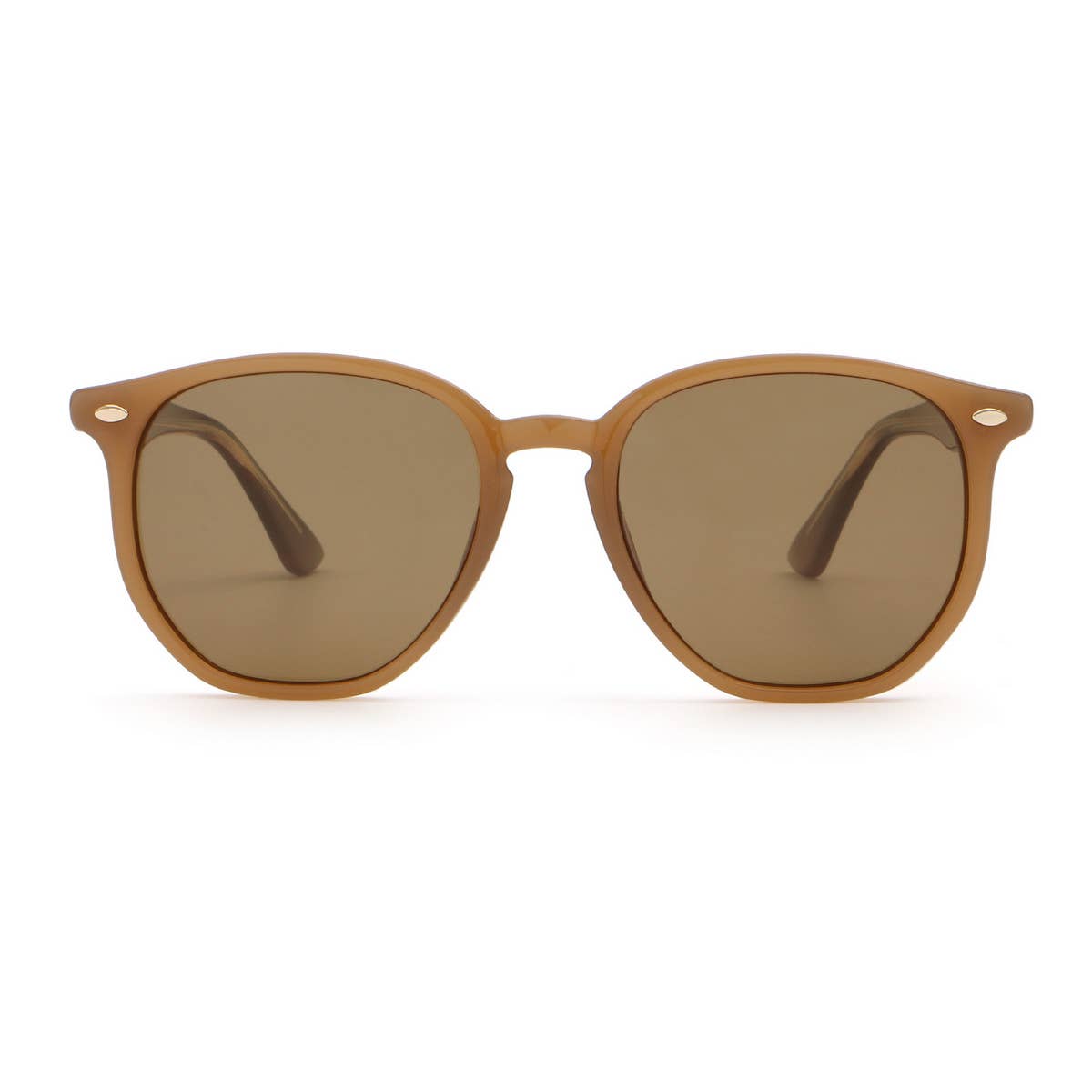 RETRO POLARIZED ROUND FRAME SUNGLASSES_CWASG0502