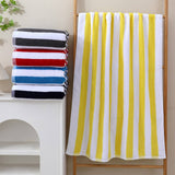 LARGE COTTON BEACH TOWEL BOLD STRIPE DESIGN_CWMM7604