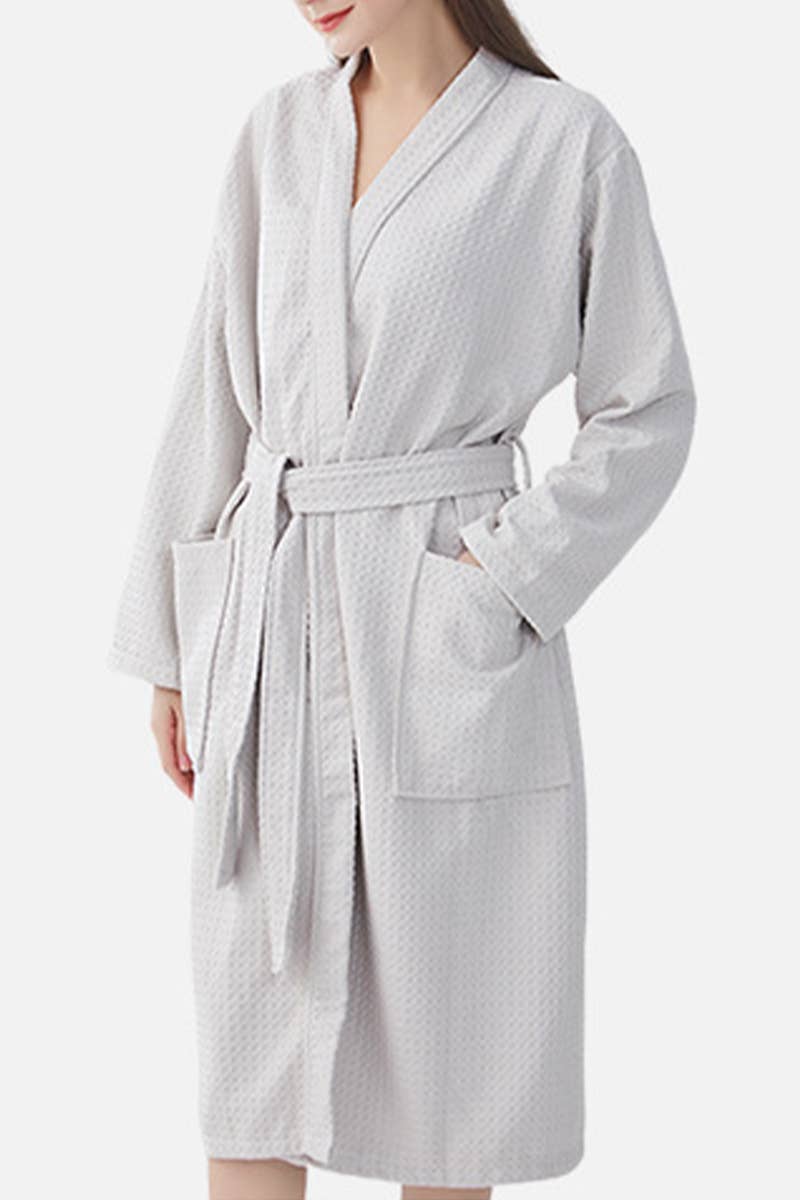 Cwmm8293_Four Seasons Solid Color Home Wear Yukata