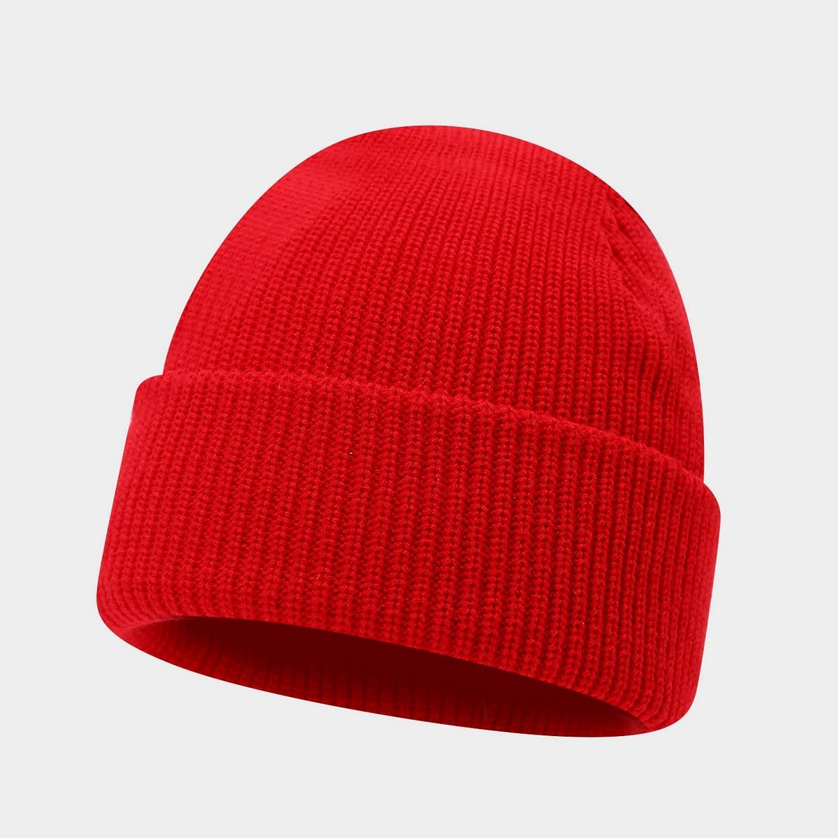Vintage Knit Dome Skull Cap Warm Short Beanie Hat_Cwah04690