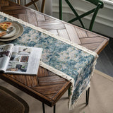 TASSEL DETAILED MULTI PATTERN TABLE RUNNER_CWMM0027