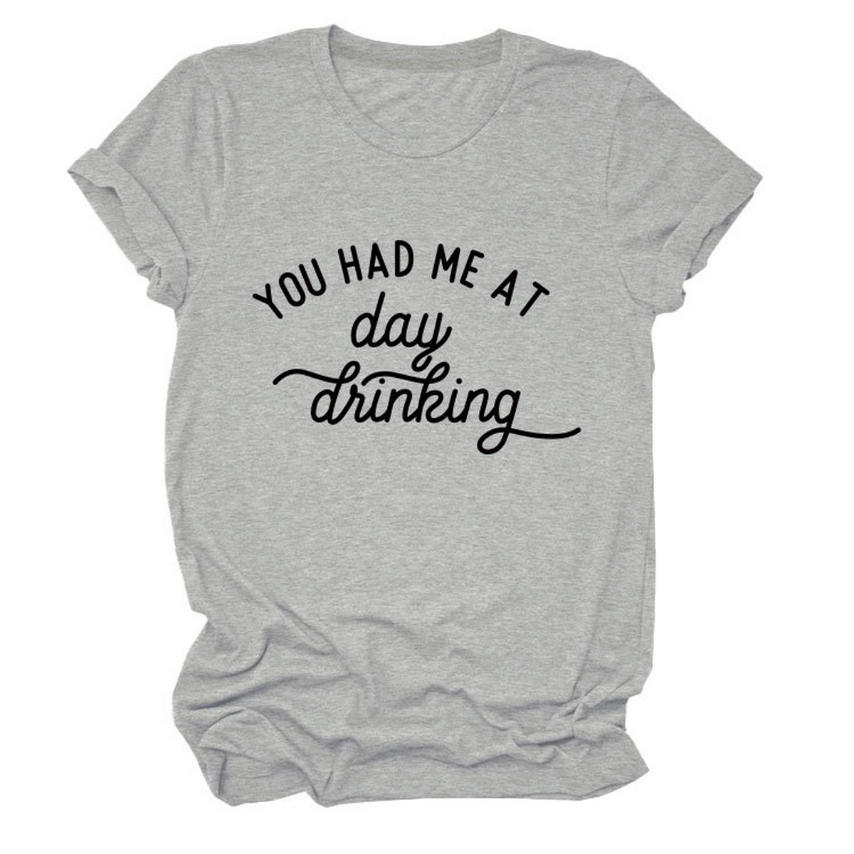 Women Summer Tee Day Drinking Quote Shirt_Cwttsl0491