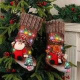 CHRISTMAS SOCKS CHILDREN GIFT BAG CANDY BAG_CWMS1443