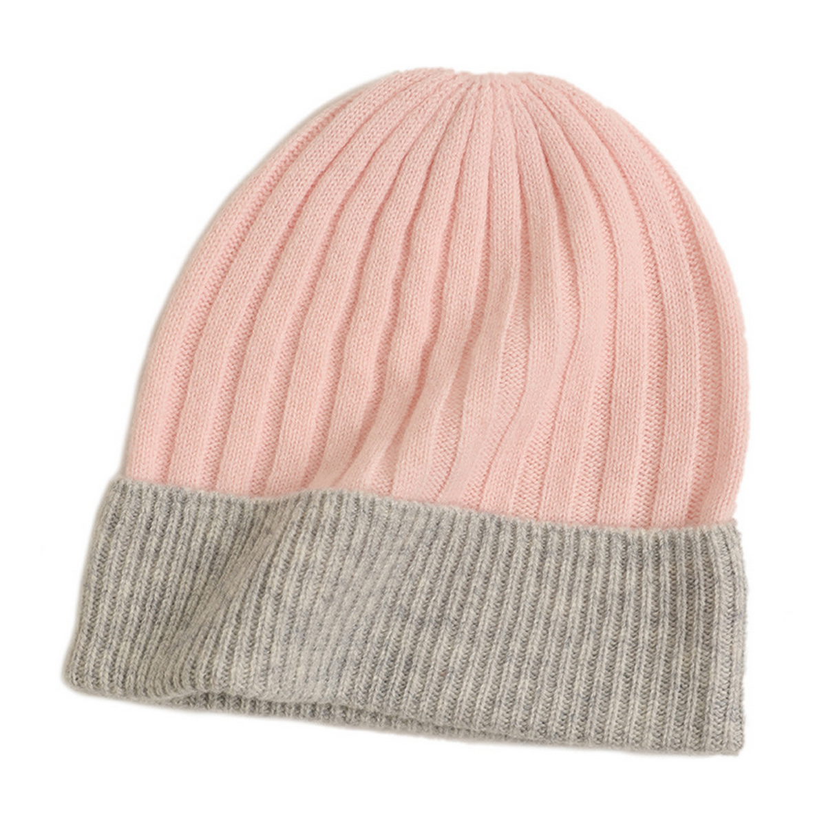 COLORBLOCK KNIT BEANIE UNISEX WINTER HAT_CWAH3995